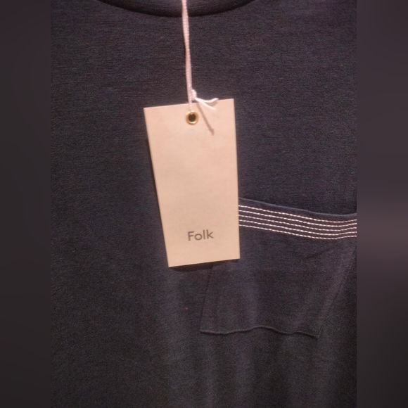 Dark blue t-shirt from Folk clothing,size small - Picture 2 of 3